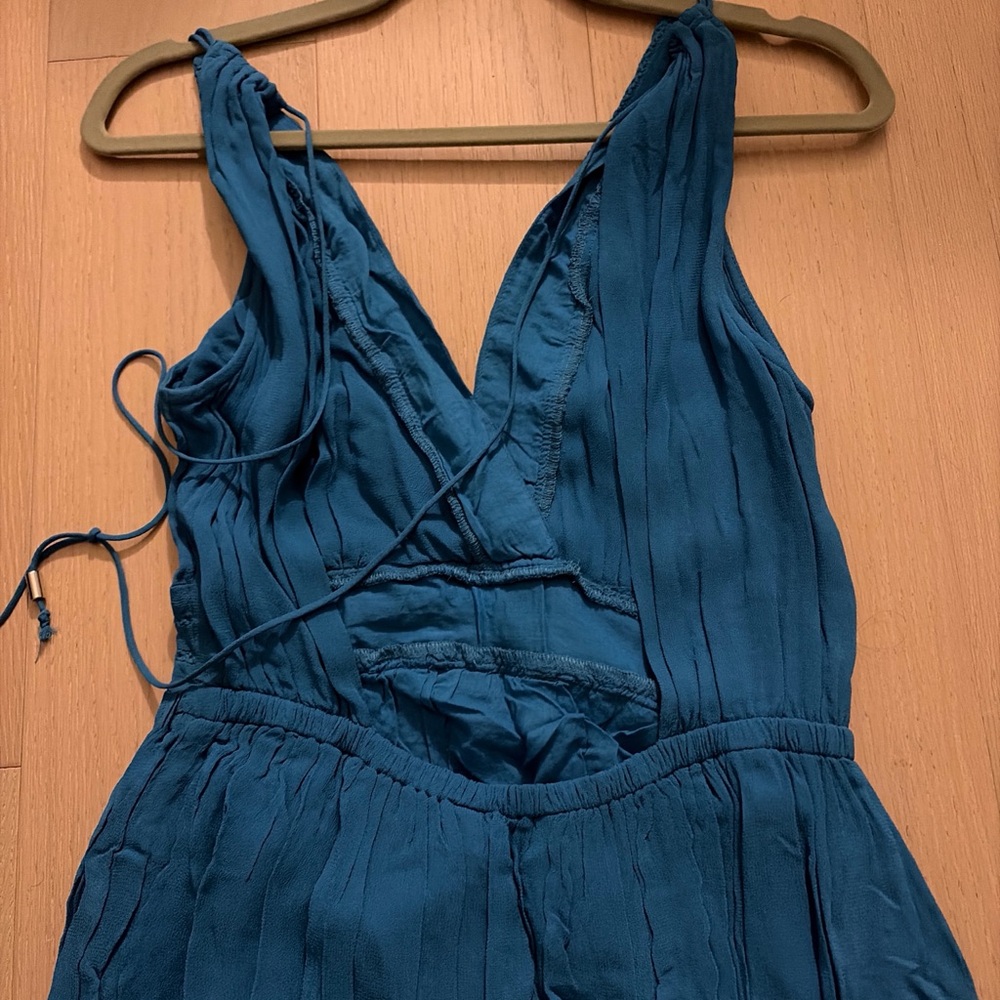 Label Ritukumar Vibrant Blue Maxi Dress - Picture 3 of 5